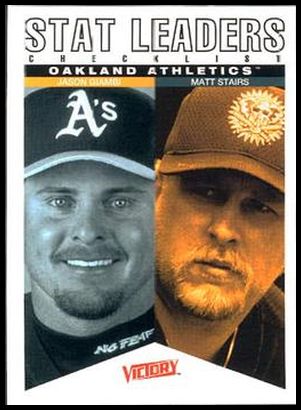 35 Jason Giambi Matt Stairs CL